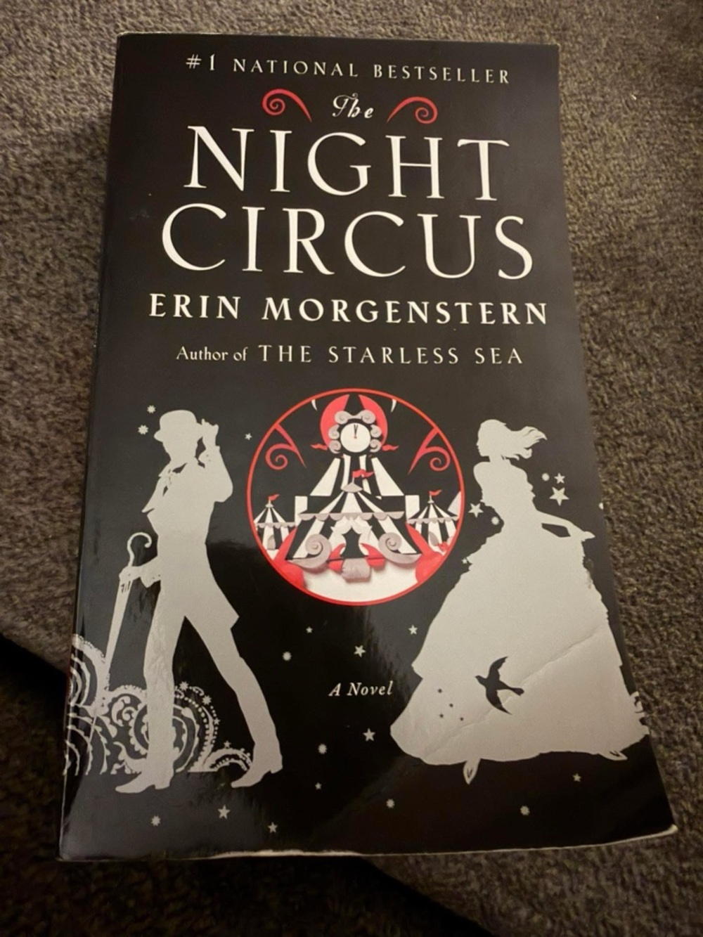 The Night Circus by Erin Morgenstern - Black & White Cover